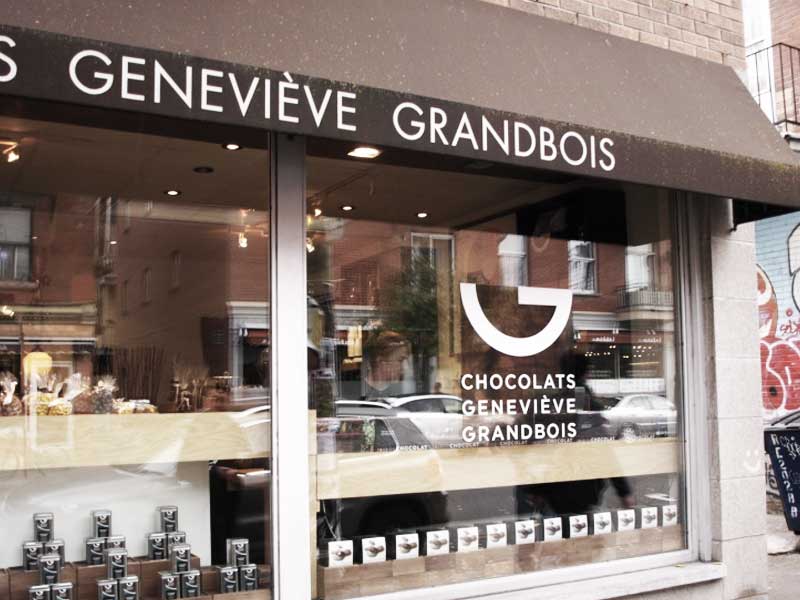 Chocolaterie Geneviève Grandbois - Circuit Gourmand dans le Mile End