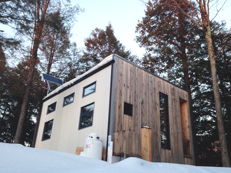 Le Zoobox : Chalet inusité au Québec