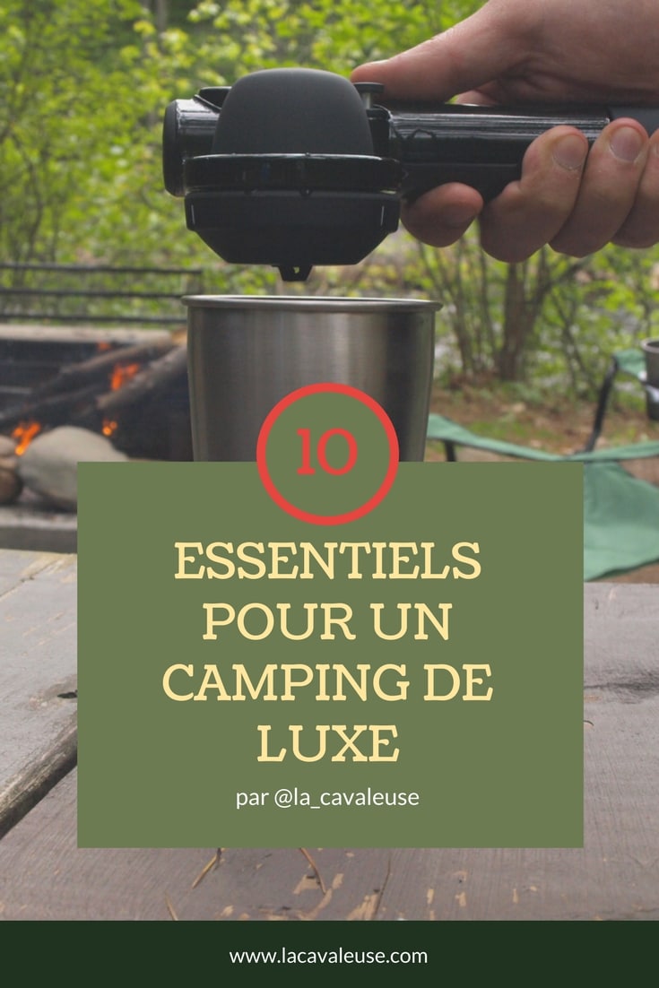 Essentiels pour un camping de luxe